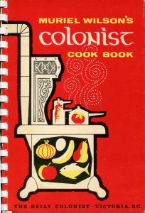 Muriel Wilson Colonist Cook Book
