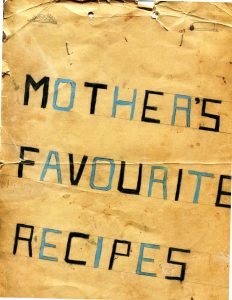 Cover of 1959 recipe book 1959 Mother's Favourite Recipes Bon Accord School
