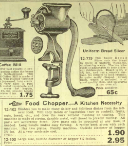 1920-21 Eatons Catalogue home grinder