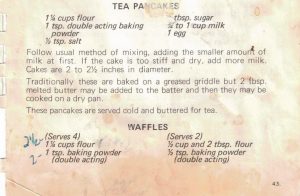Waffles recipe from Made to Measure