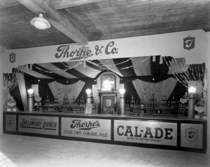Thorpe's Soda Display at Pacific National Exhibition c. 1930