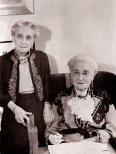 AEdith and Alice Ravenhill in their late 80s.
