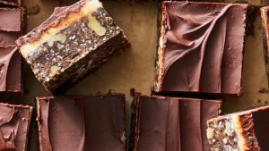 One version of a Nanaimo bar