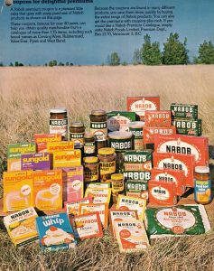nabob premium products 1973