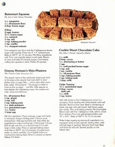 granny Herman's shin plaster cookies recipe