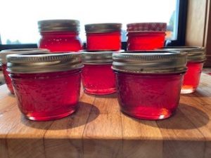 Quince jelly - finished product